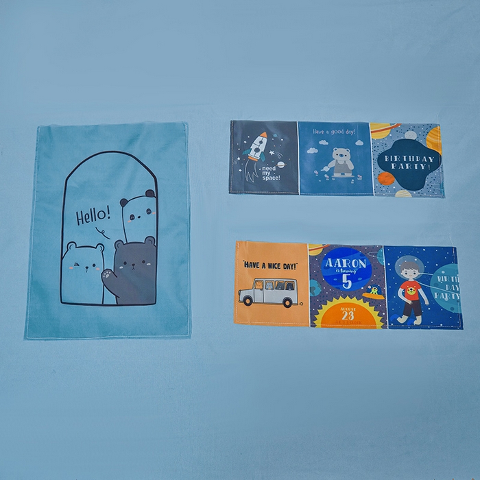 91家纺网 家纺一手货源 找家纺 安金蚊帐2025新款加高加大90*200*130上下铺学生蚊帐100%遮光法式印花 法式印花-蓝