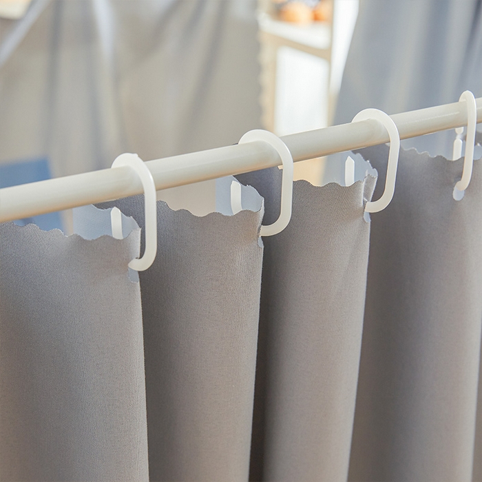 91家纺网 家纺一手货源 找家纺 安金蚊帐2025新款加高加大90*200*130上下铺学生蚊帐99%遮光纯色花边 纯色花边-灰