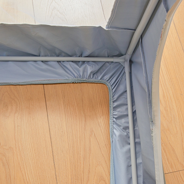 91家纺网 家纺一手货源 找家纺 安金蚊帐2025新款加高加大90*200*130上下铺学生蚊帐99%遮光格子花边 格子花边-绿