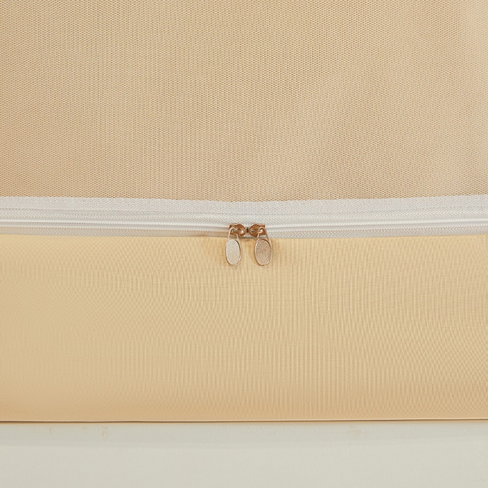 91家纺网 家纺一手货源 找家纺 安金蚊帐2025新款加高加大90*200*130上下铺学生蚊帐99%遮光格子花边 格子花边-黄