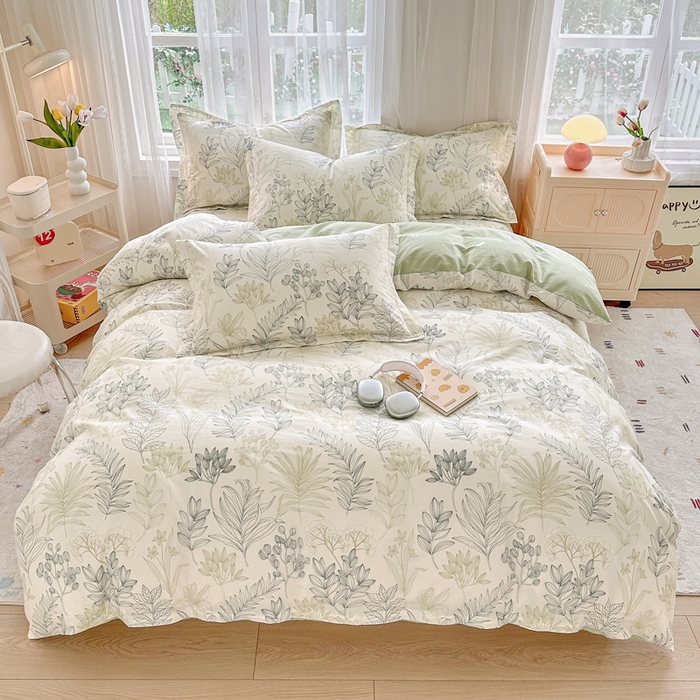 91家纺网 家纺一手货源 找家纺 （总）金盛纺 2025新款全棉印花四件套