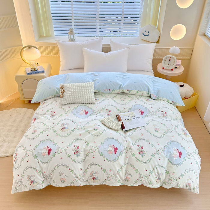 91家纺网 家纺一手货源 找家纺 （总）金盛纺 2025新款13372全棉印花单品被套