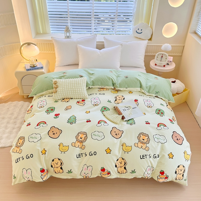 91家纺网 家纺一手货源 找家纺 （总）金盛纺 2025新款13372全棉印花单品被套