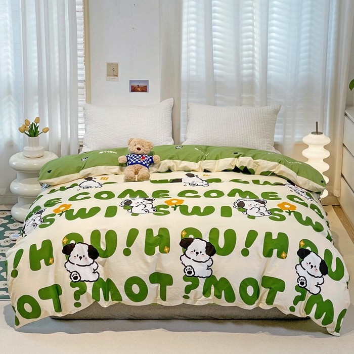 91家纺网 家纺一手货源 找家纺 （总）金盛纺 2025新款13372全棉印花单品被套