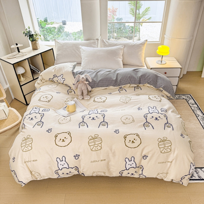 91家纺网 家纺一手货源 找家纺 （总）金盛纺 2025新款13372全棉印花单品被套