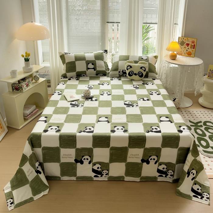 91家纺网 家纺一手货源 找家纺 （总）金盛纺 2025新款13372全棉印花单品床单