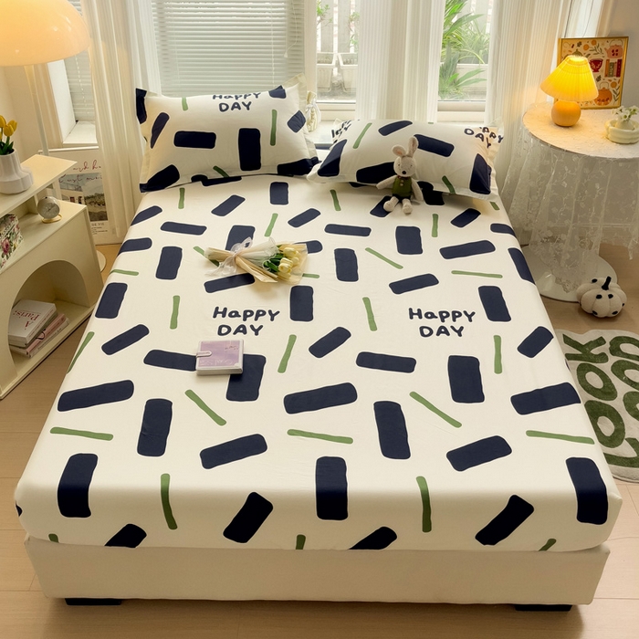 91家纺网 家纺一手货源 找家纺 （总）金盛纺 2025新款13372全棉印花单品床笠