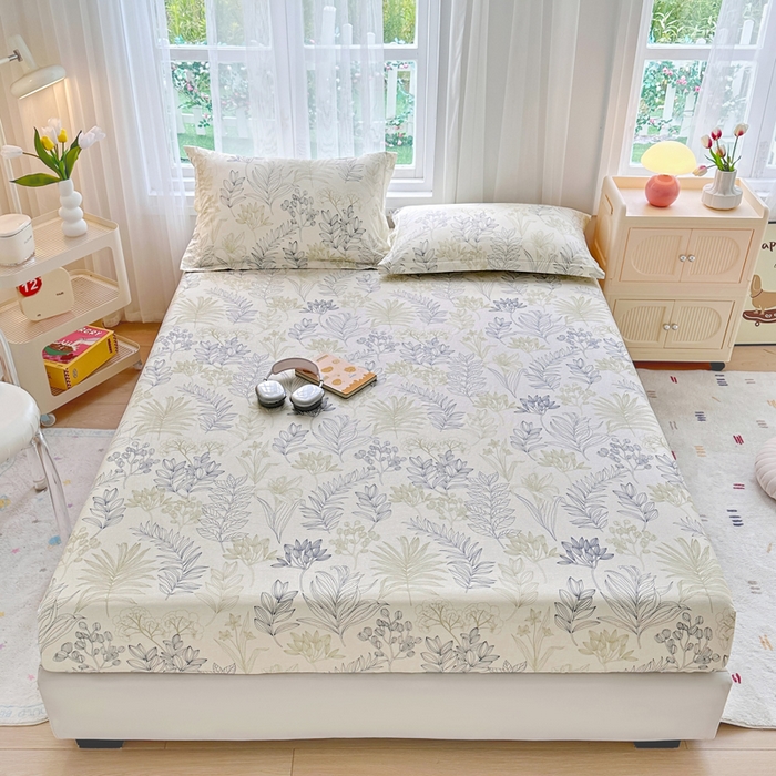 91家纺网 家纺一手货源 找家纺 （总）金盛纺 2025新款13372全棉印花单品床笠