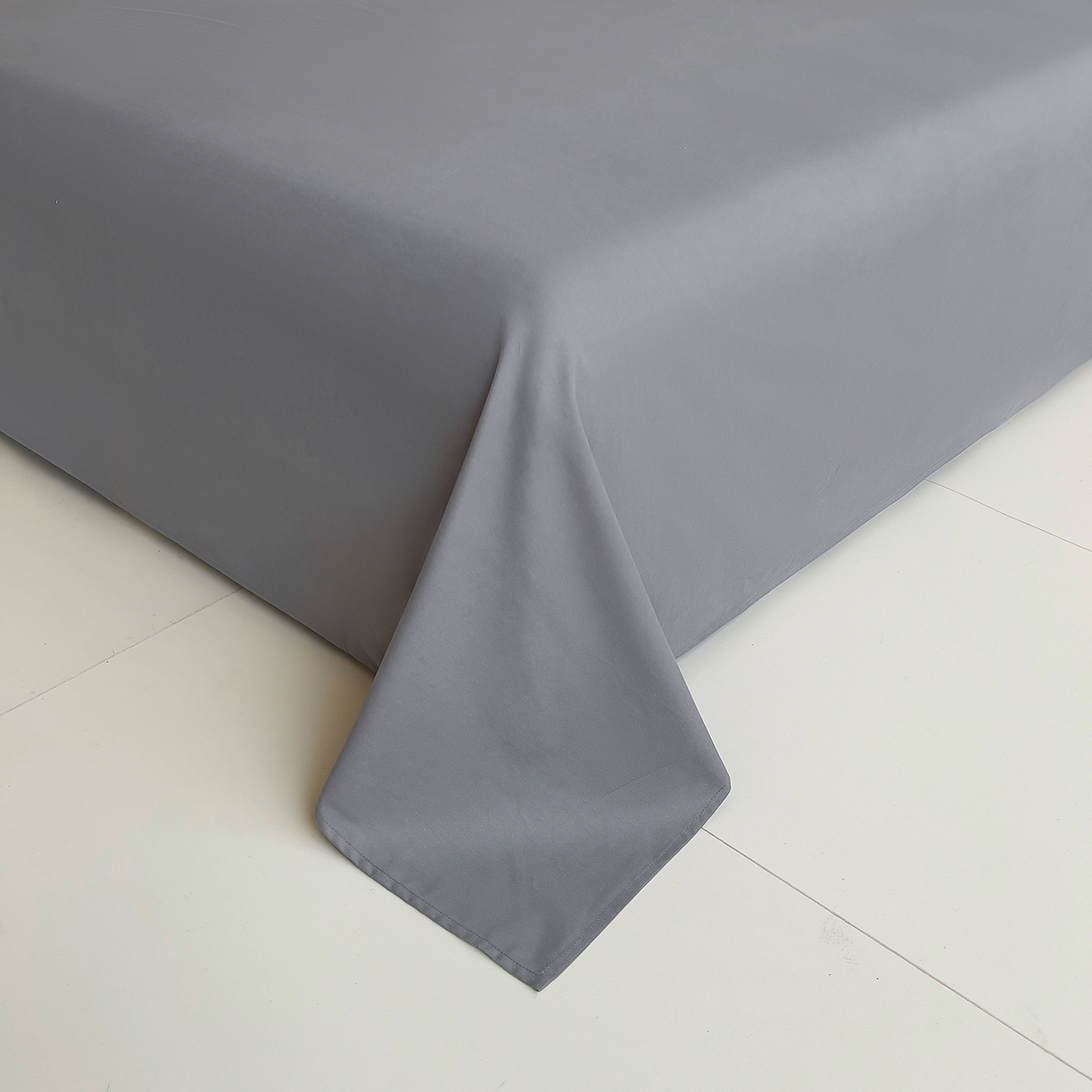 91家纺网 家纺一手货源 找家纺 炫拼家纺 2026新款全棉纯棉韩版磨毛刺绣镂空花边纯棉四件套-邂逅系列 邂逅-高级灰