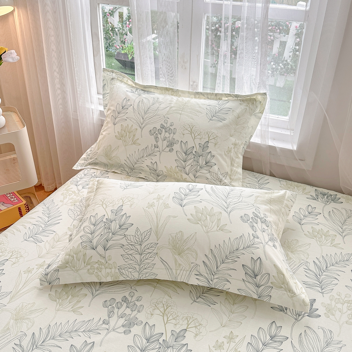 91家纺网 家纺一手货源 找家纺 （总）金盛纺 2025新款13372全棉印花单品枕套