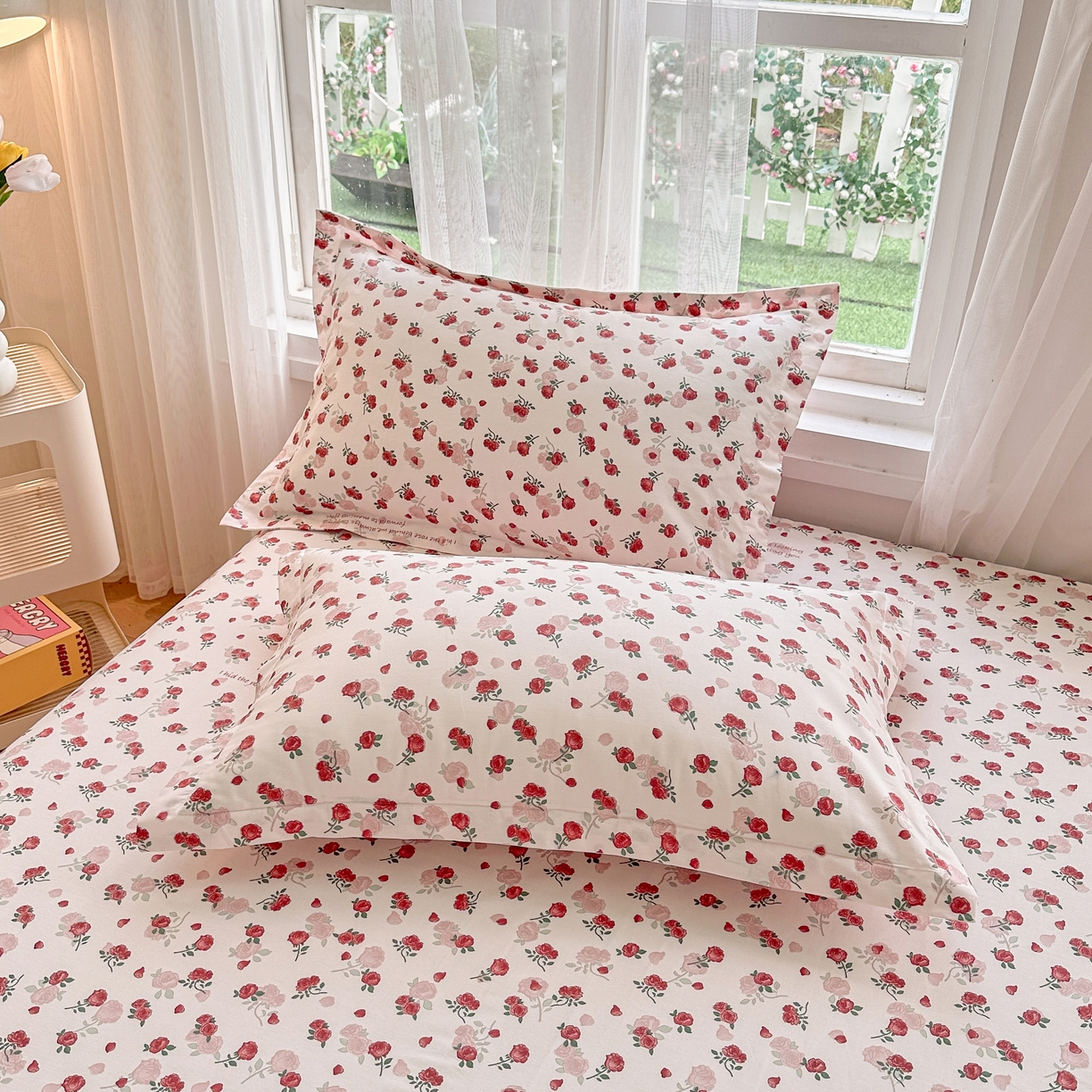 91家纺网 家纺一手货源 找家纺 （总）金盛纺 2025新款13372全棉印花单品枕套