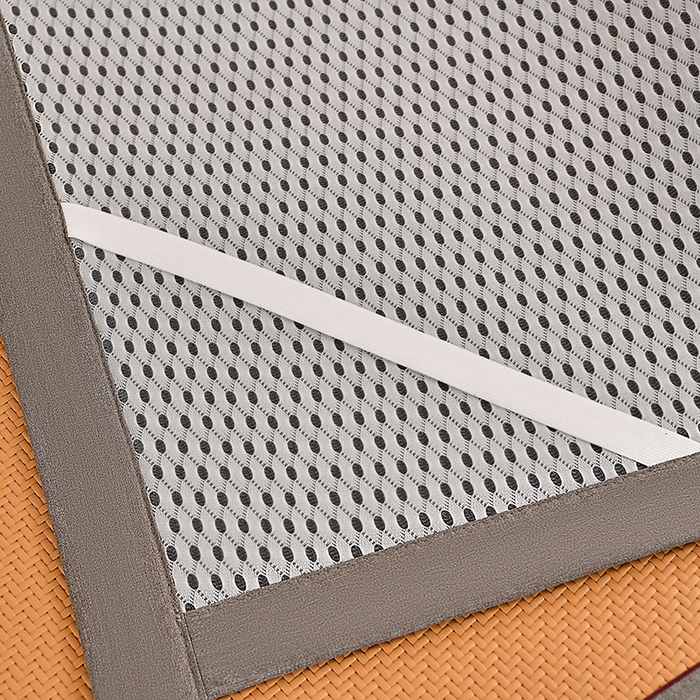 91家纺网 家纺一手货源 找家纺 小牛席业 2025新款PE冷感霸王藤凉席（经典包边款） 黄色