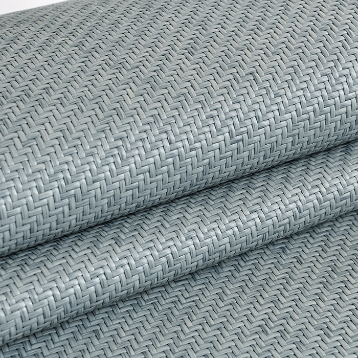 91家纺网 家纺一手货源 找家纺 小牛席业 2025新款PE冷感霸王藤凉席（经典包边款） 蓝色