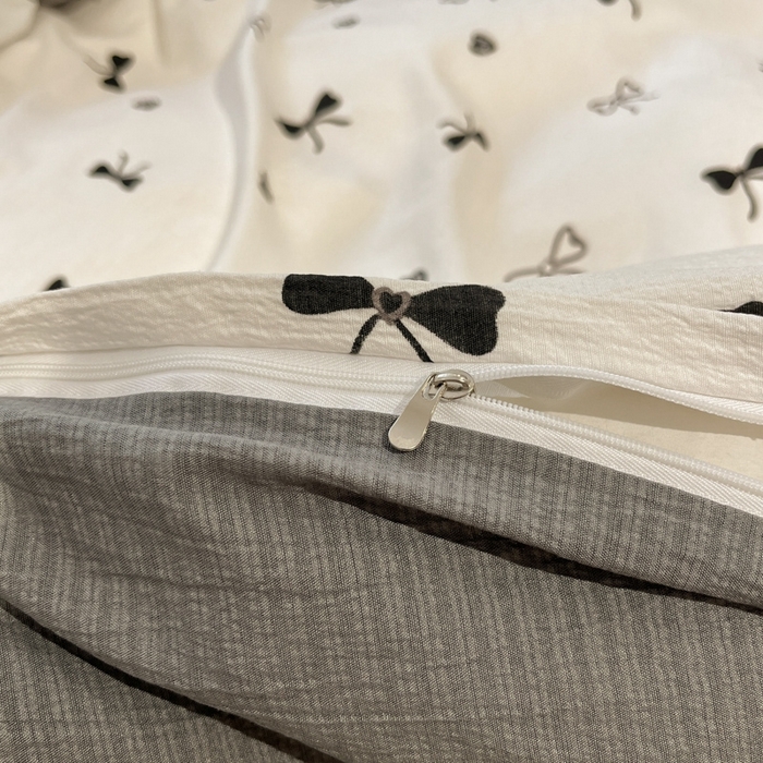 91家纺网 家纺一手货源 找家纺 王朝国际 2026爆款皱皱双层纱四件套告白