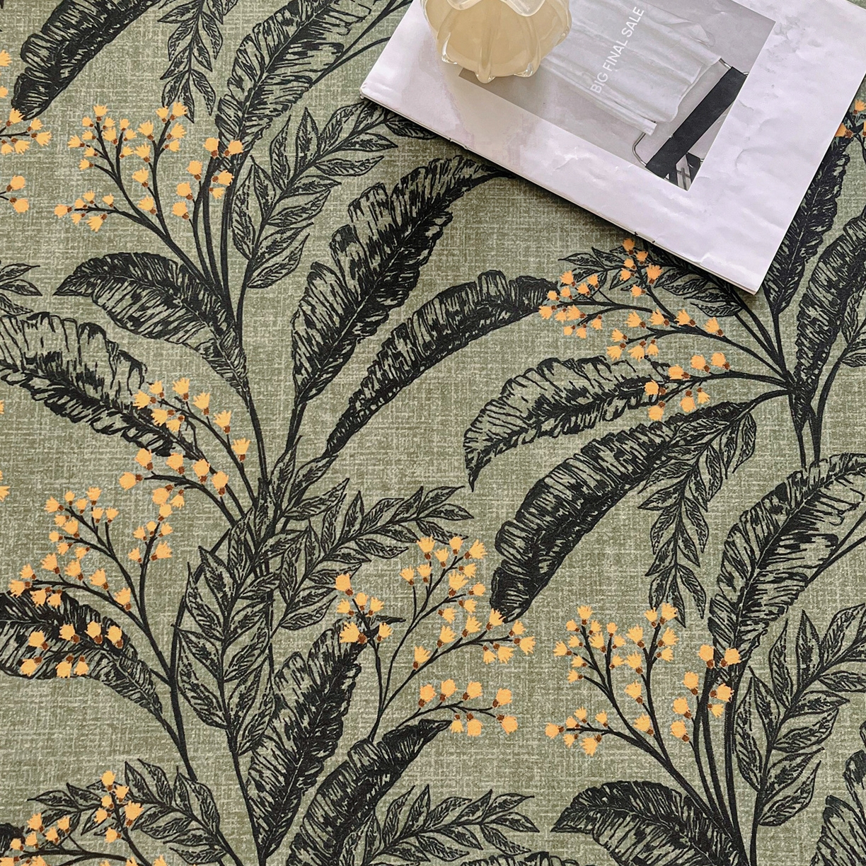 91家纺网 家纺一手货源 找家纺 慕梵家居2025新款100%全棉磨毛包边单床单 硕果累累