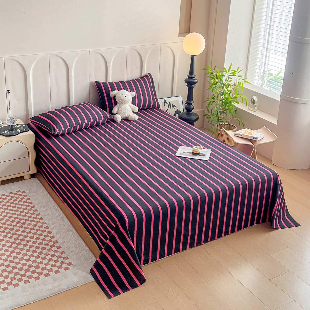 91家纺网 家纺一手货源 找家纺 （总）慕梵家居2025新款100%全棉磨毛单床单A类纯棉加厚