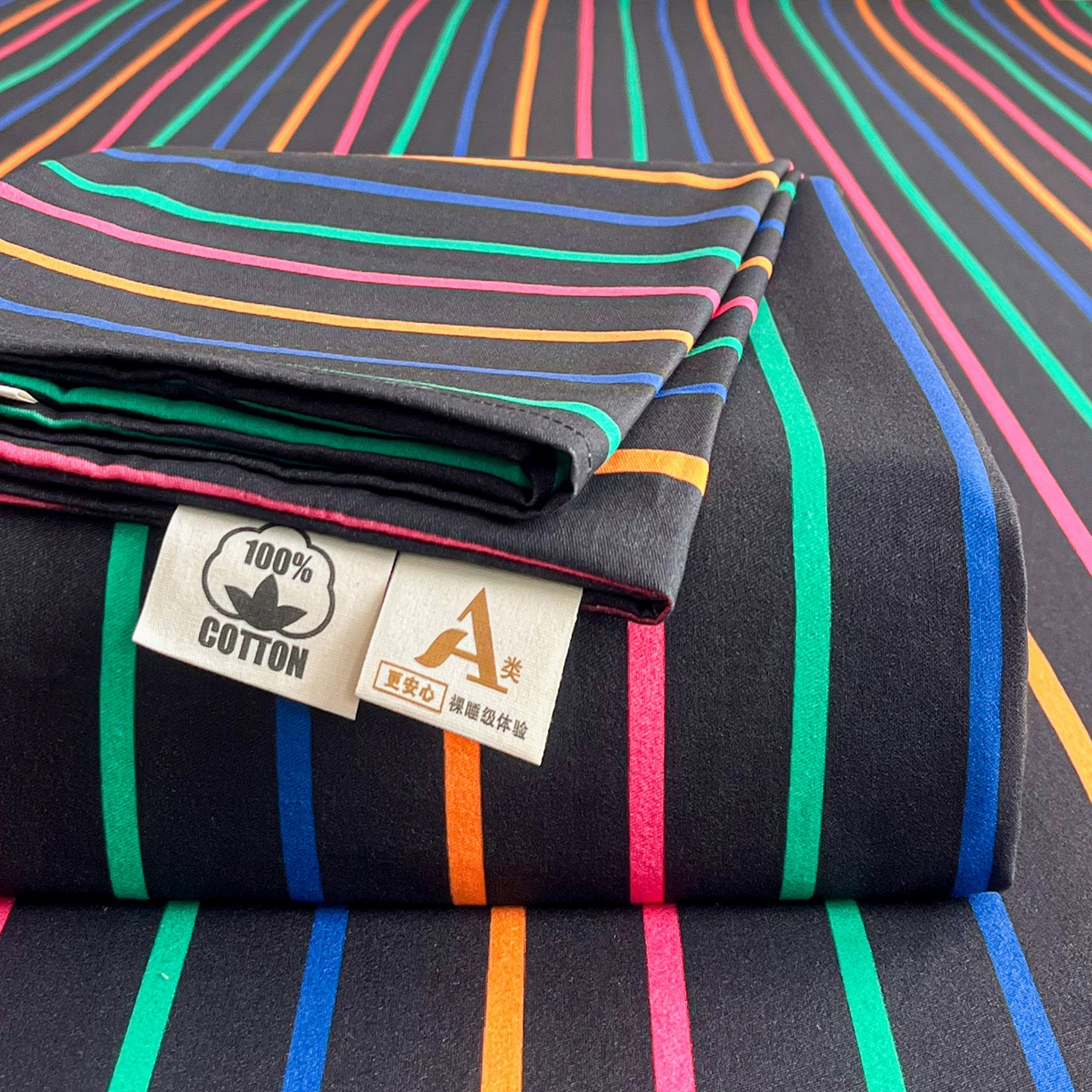 91家纺网 家纺一手货源 找家纺 慕梵家居2025新款100%全棉磨毛单床单 炽热