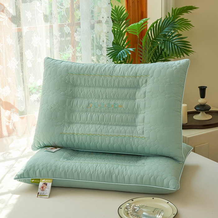 91家纺网 家纺一手货源 找家纺 （总）晚儿 2025新款负离子仙丝本草枕枕头枕芯