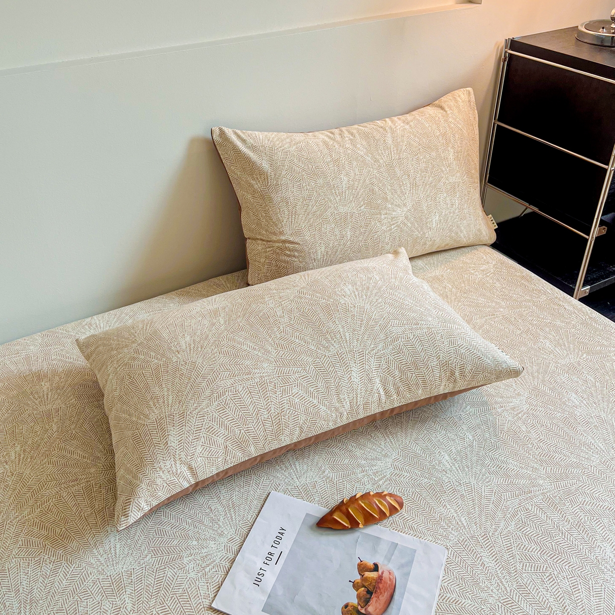 91家纺网 家纺一手货源 找家纺 慕梵家居2025新款100%全棉磨毛单床单 织语