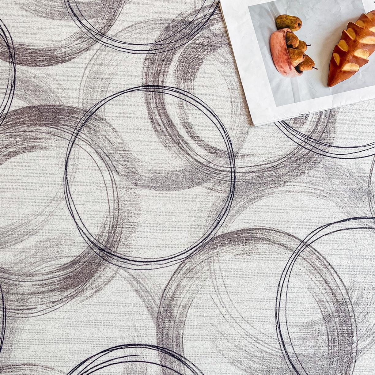 91家纺网 家纺一手货源 找家纺 慕梵家居2025新款100%全棉磨毛单床笠 漫行