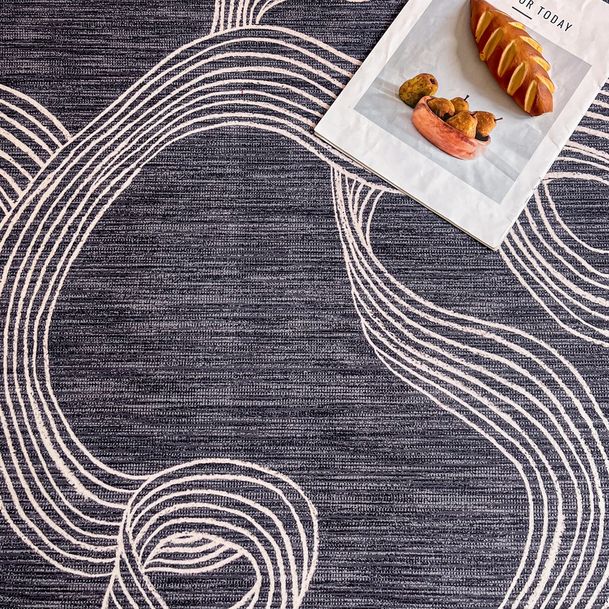 91家纺网 家纺一手货源 找家纺 慕梵家居2025新款100%全棉磨毛单床笠 星轨