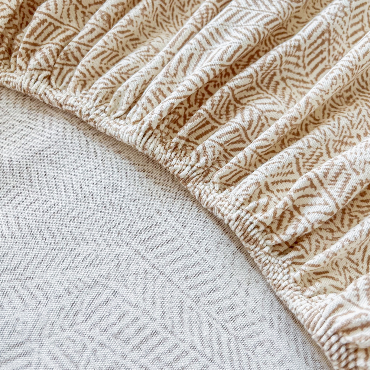 91家纺网 家纺一手货源 找家纺 慕梵家居2025新款100%全棉磨毛单床笠 织语