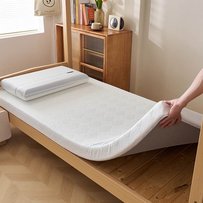 锦丝钰床垫2025新款学生宿舍TanKa真记忆棉床垫 白色-5cm