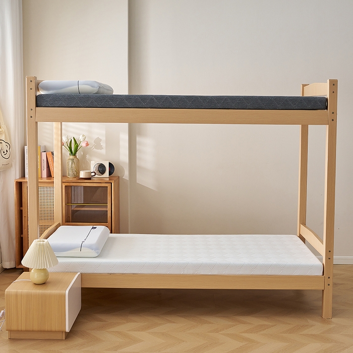 91家纺网 家纺一手货源 找家纺 锦丝钰床垫2025新款学生宿舍TanKa真记忆棉床垫 白色-5cm