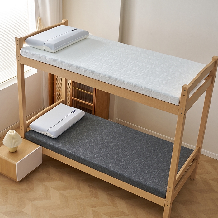 91家纺网 家纺一手货源 找家纺 锦丝钰床垫2025新款学生宿舍TanKa真记忆棉床垫 灰色-5cm