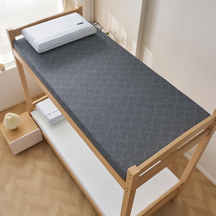 91家纺网 家纺一手货源 找家纺 锦丝钰床垫2025新款学生宿舍TanKa真记忆棉床垫 灰色-8cm