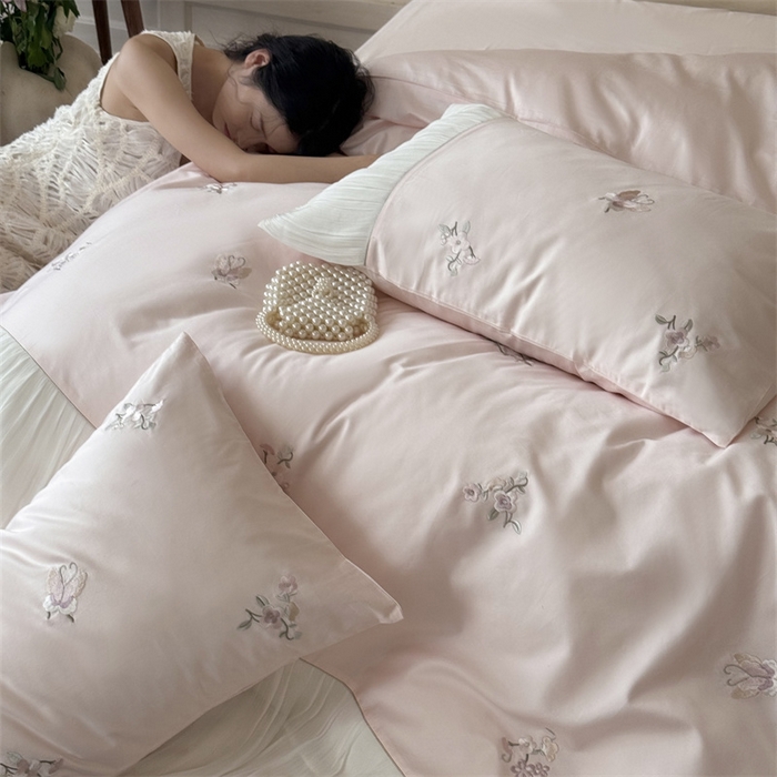 91家纺网 家纺一手货源 找家纺 （总）鹿班家居 2025年秋冬款100S长绒棉精密刺绣系列—弥花集（标准会员-20元）