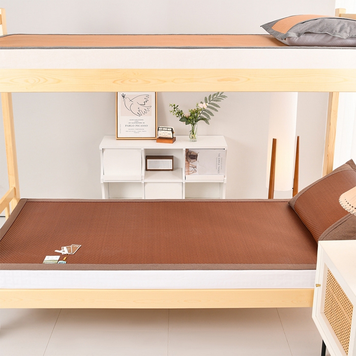 （总）小牛席业 2025新款PE冷感霸王藤凉席（经典包边款）学生宿舍凉席竹席冰丝席野山藤席