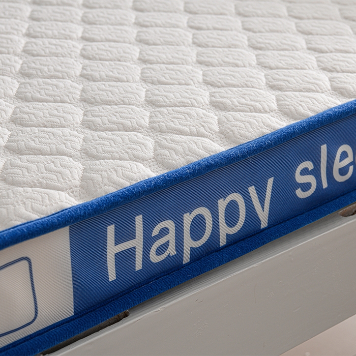 91家纺网 家纺一手货源 找家纺 赫本家纺 2025新款空气层抗压纤维棉立体床垫学生床垫 吉祥格蓝