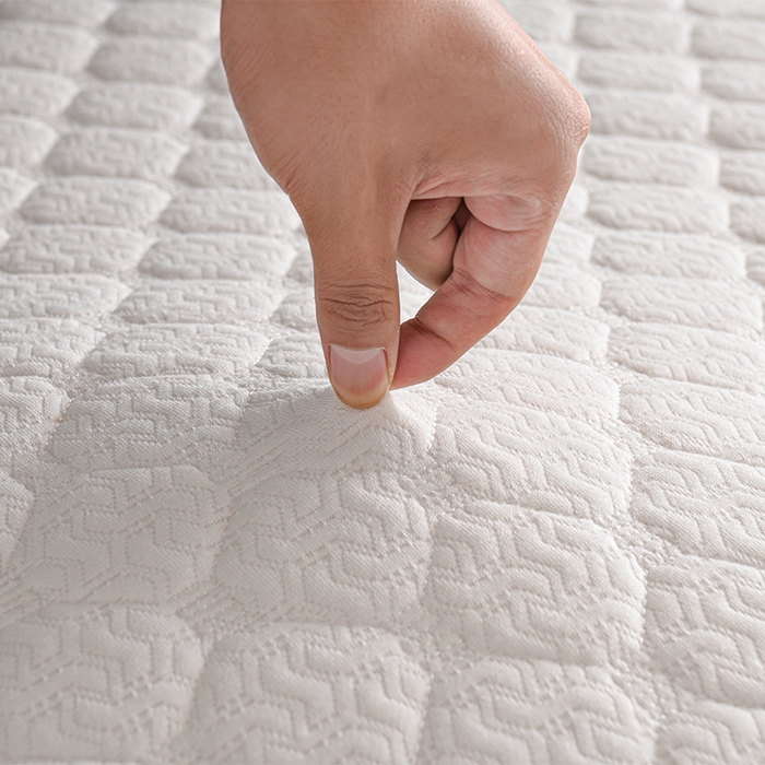 91家纺网 家纺一手货源 找家纺 赫本家纺 2025新款空气层抗压纤维棉立体床垫学生床垫 吉祥格蓝