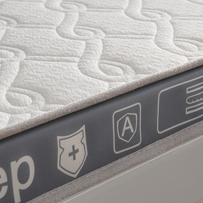 91家纺网 家纺一手货源 找家纺 赫本家纺 2025新款空气层抗压纤维棉立体床垫学生床垫 如意格灰