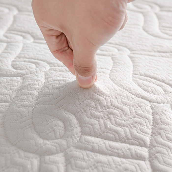 91家纺网 家纺一手货源 找家纺 赫本家纺 2025新款空气层抗压纤维棉立体床垫学生床垫 如意格蓝