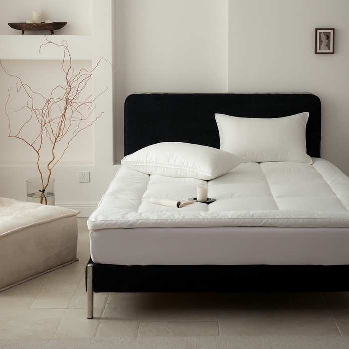 91家纺网 家纺一手货源 找家纺 （总）三味舒屋 2025新款曼妮全棉纯棉抗菌床褥