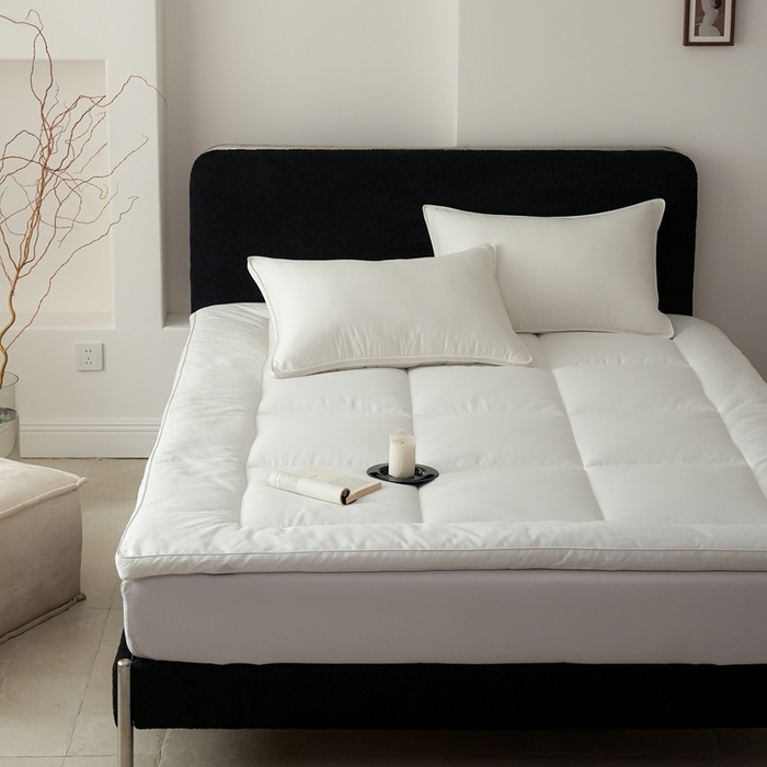 91家纺网 家纺一手货源 找家纺 （总）三味舒屋 2025新款曼妮全棉纯棉抗菌床褥