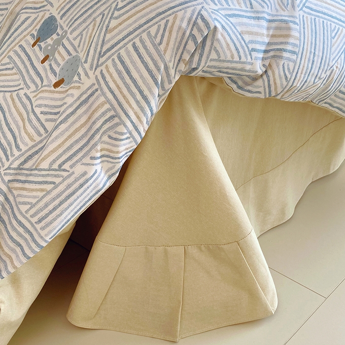 91家纺网 家纺一手货源 找家纺 威布斯 2025新疆棉全棉生态加厚磨毛四件套云树里-兰