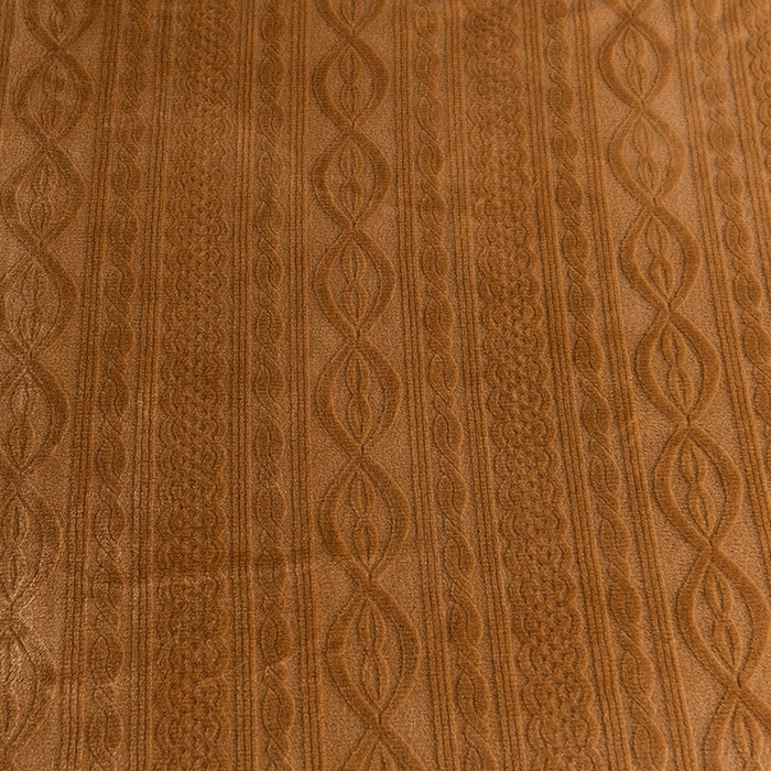 91家纺网 家纺一手货源 找家纺 小牛席业 2025新款7D雕花牛奶绒毛毯 驼色