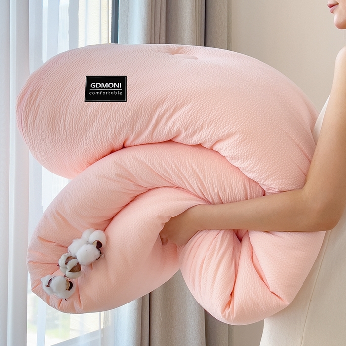 91家纺网 家纺一手货源 找家纺 宝士康家纺 2025新款10A抗菌泡泡棉大豆冬被暖肤粉