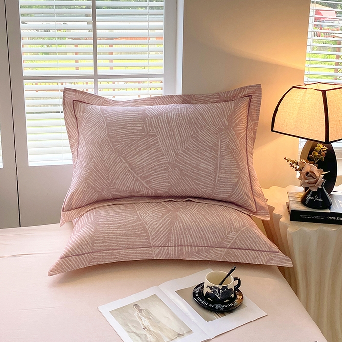 91家纺网 家纺一手货源 找家纺 威布斯 2025新疆棉全棉生态加厚磨毛四件套逐也-粉