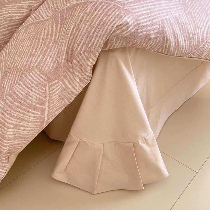 91家纺网 家纺一手货源 找家纺 威布斯 2025新疆棉全棉生态加厚磨毛四件套逐也-粉