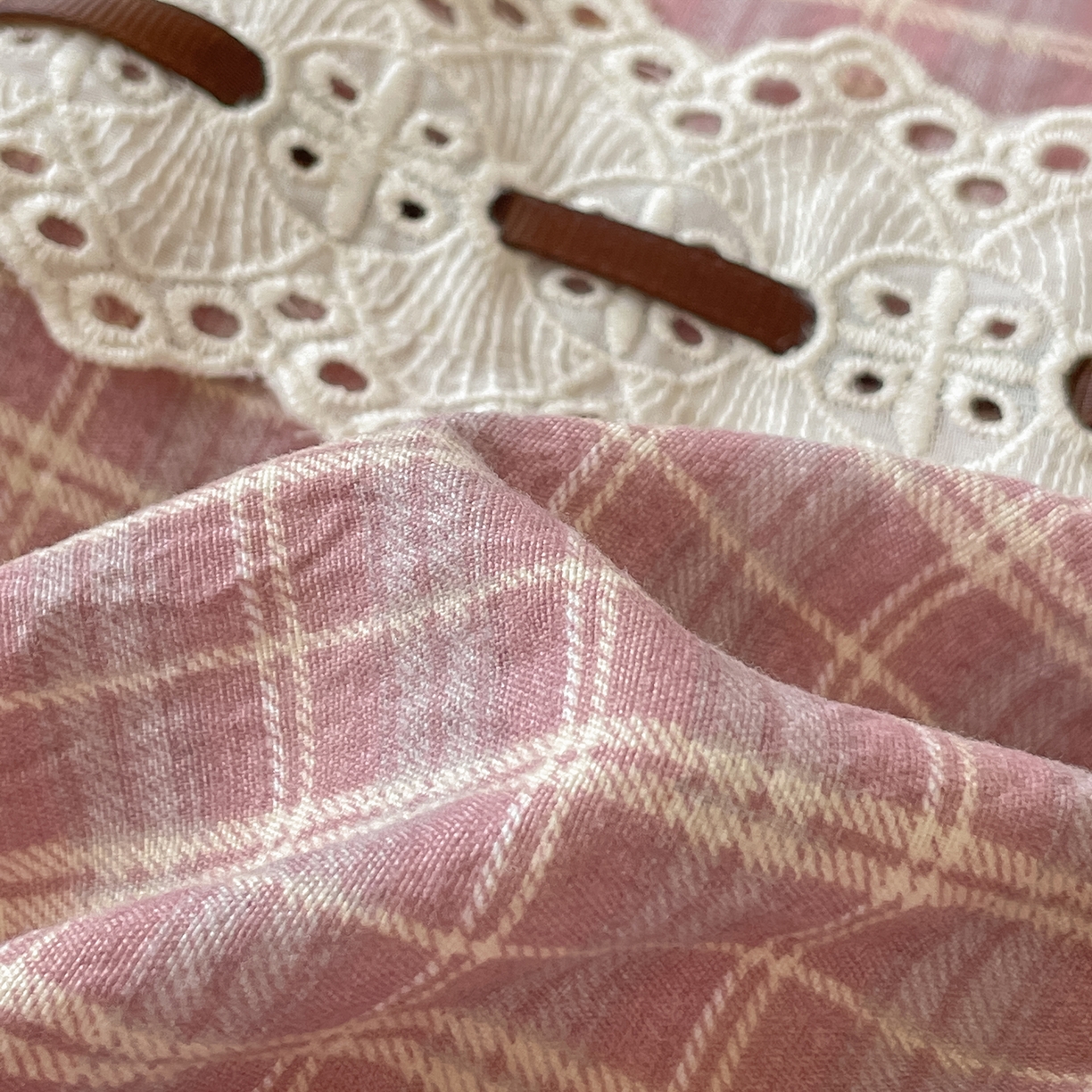 91家纺网 家纺一手货源 找家纺 韩后家纺 2025新款木棉印花四件套 艾格-粉