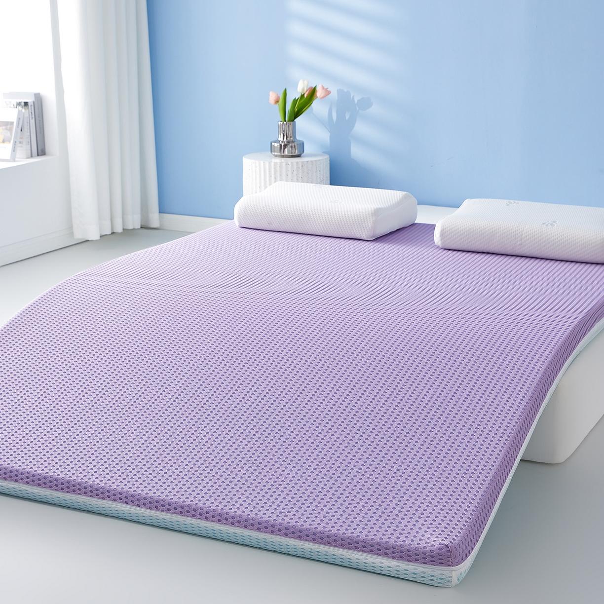 91家纺网 家纺一手货源 找家纺 （总）芊梵床垫 2025新款凝胶记忆棉海绵床垫