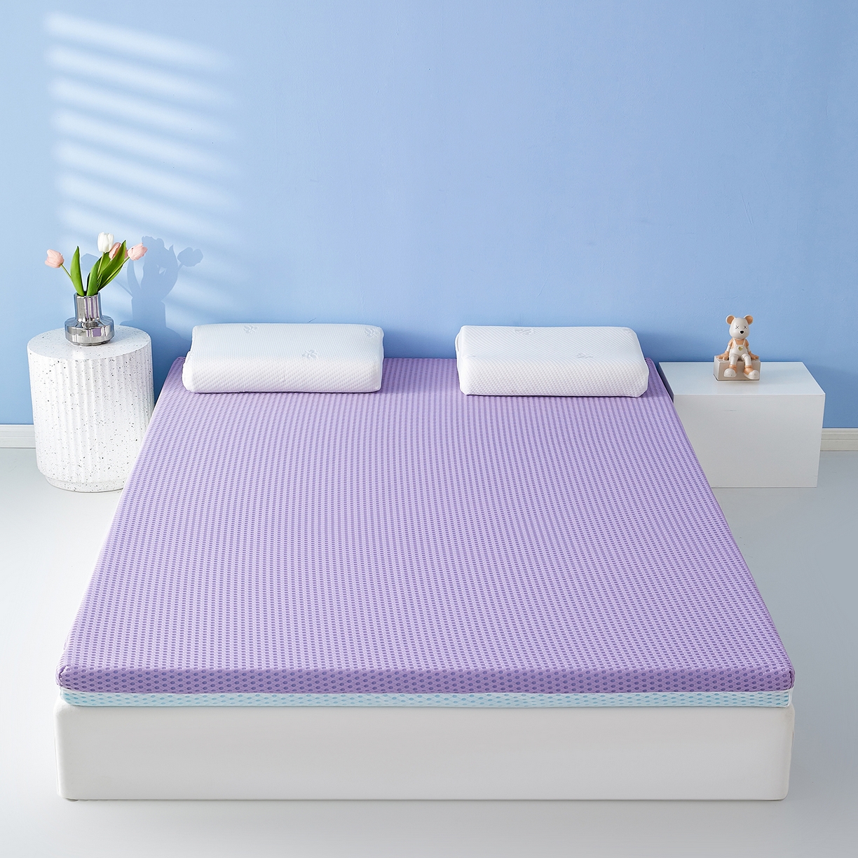 91家纺网 家纺一手货源 找家纺 （总）芊梵床垫 2025新款凝胶记忆棉海绵床垫