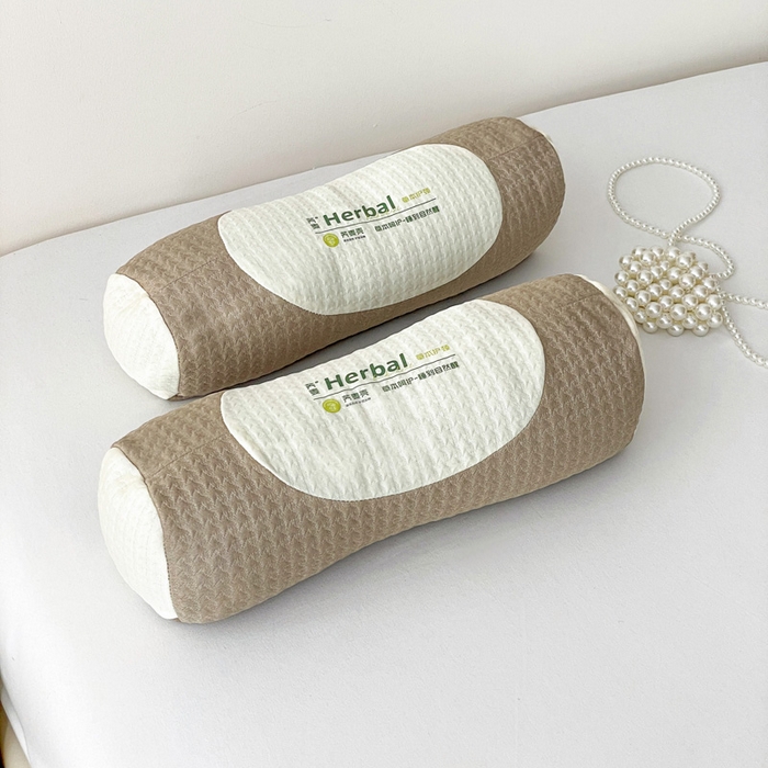 91家纺网 家纺一手货源 找家纺 （总）梦莱家纺 2025新款天然草本荞麦壳元宝枕头枕芯