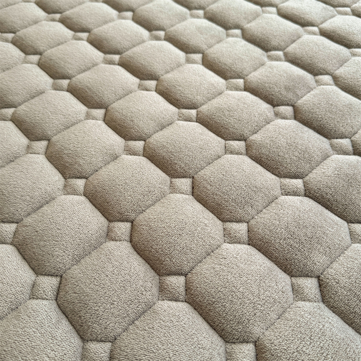 91家纺网 家纺一手货源 找家纺 雯豆家纺 雯豆2025冬季新品牛奶绒床垫床护垫学生上下铺床褥子纯色绒垫子牛奶绒床褥-深空灰