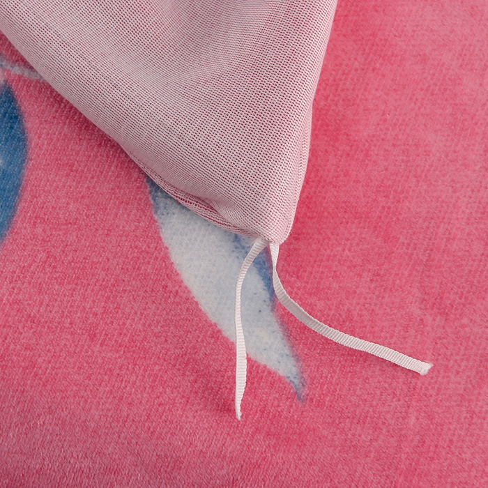 91家纺网 家纺一手货源 找家纺 千嘻汇 2025新款7斤牛奶绒金貂法莱绒床裙款保暖绒四件套 粉黛佳人