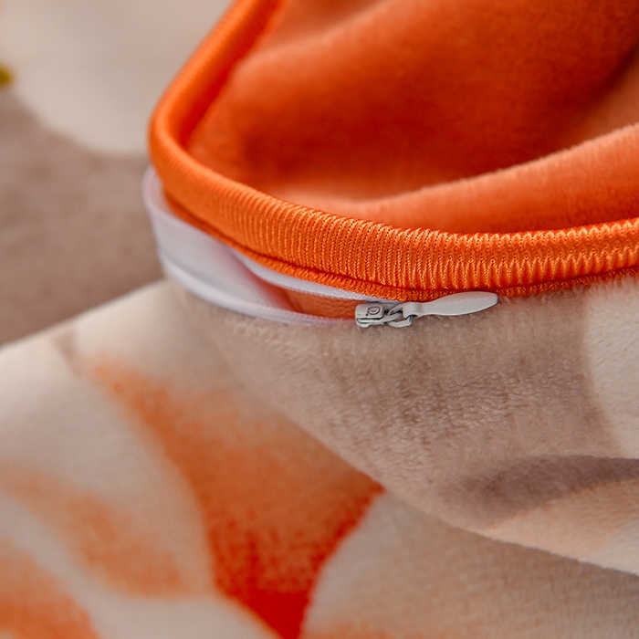 91家纺网 家纺一手货源 找家纺 千嘻汇 2025新款7斤牛奶绒金貂法莱绒床裙款保暖绒四件套 漫步花香